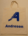 090704/25 Baumwolltasche natur, kurze Henkel